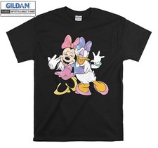Camiseta Minnie Mouse e Daisy Duck presente com capuz camiseta masculina feminina unissex 7087, usado comprar usado  Enviando para Brazil