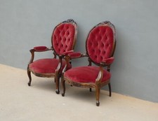 Coppia poltrone luigi usato  Beinette