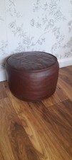 Sherborne brown pouffe for sale  NORWICH