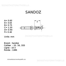 Sandoz cal. 333 for sale  WARRINGTON
