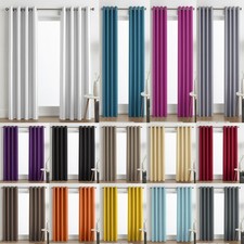 Faux silk curtains for sale  IRVINE