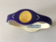 Usado, 2 peças pulseira roxa e amarela Power Balance pulseira energética dia de jogo pequena comprar usado  Enviando para Brazil