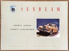 Sunbeam iii sports for sale  LEICESTER