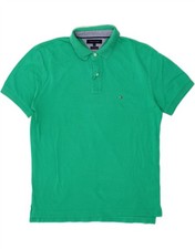 Używany, Męska koszulka polo TOMMY HILFIGER XL zielona bawełna RF02 na sprzedaż Używany, Męska koszulka polo TOMMY HILFIGER XL zielona bawełna RF02 na sprzedaż  Wysyłka do Poland