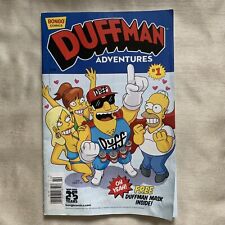 Simpson's One Shot Wonders: Duffman Adventures (Bongo, 2014) #1 BOM com Máscara comprar usado  Enviando para Brazil