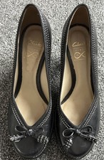 Clarks ladies black for sale  SCUNTHORPE