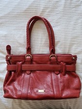 Hidesign red leather for sale  LEICESTER