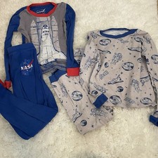 Conjunto de pijama NASA Space manga longa 2 pares crianças tamanho 5T azul comprar usado  Enviando para Brazil