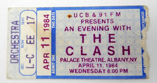 Clash ticket stub for sale  Watertown