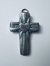 Pewter cross hanging for sale  San Diego