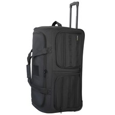 Duffel de viagem telescópico de poliéster ROMEO 31" do Exército dos EUA com rodas preto comprar usado  Enviando para Brazil
