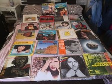 Lot disques vinyles d'occasion  Grans