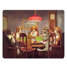Vintage dog poker for sale  LYTHAM ST. ANNES