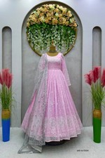 Faux georgette anarkali for sale  CROYDON
