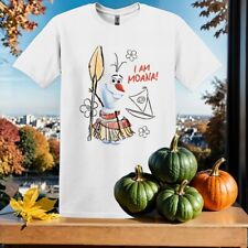 Camiseta Olaf I Am Moana Presents infantil com capuz masculina feminina unissex SX219 comprar usado  Enviando para Brazil