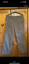 Golddigga trousers khaki for sale  KETTERING