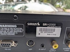 Rádio via satélite Sirius Turner SR-H2000 comprar usado Rádio via satélite Sirius Turner SR-H2000 comprar usado  Enviando para Brazil