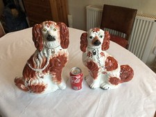 Pair large staffordshire for sale  BEAUMARIS