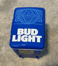 Bud Light 6 latas mini centro de bebidas mini geladeira refrigerador portátil, sem cabo, usado comprar usado  Enviando para Brazil