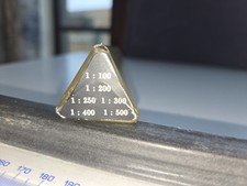 Architect scale triangular for sale  NORTHAMPTON