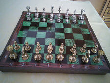 Set scacchi metallo usato  Sanremo