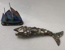 Abalone shell inlaid for sale  ROMFORD