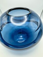 Blue art glass for sale  Wilton