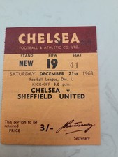 Chelsea sheffield united for sale  CHRISTCHURCH