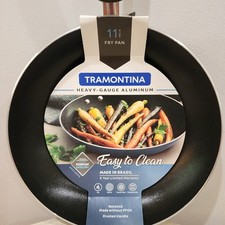 Frigideira Tramontina 11 polegadas alumínio Gague pesado feita no Brasil antiaderente comprar usado  Enviando para Brazil