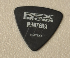 Pantera Rex Brown Signature palheta de guitarra palco usado com pontuação turnê concerto Plectrum comprar usado  Enviando para Brazil