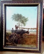 Tableau ancien orientaliste d'occasion  Saint-Pierre-sur-Dives