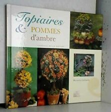 Topiaires pommes ambre d'occasion  Joinville