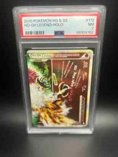 Pokemon HO-OH LEGEND Holo 112/123 Heart Gold & Soul Silver Inglês PSA 7 QUASE PERFEITO comprar usado  Enviando para Brazil