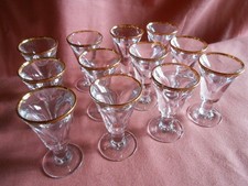 Anciens petits verres d'occasion Anciens petits verres d'occasion  Bar-le-Duc