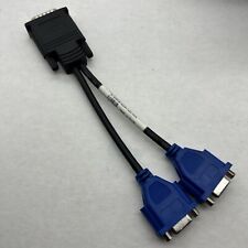 Adaptador divisor de cabo Molex DMS-59 duplo VGA DVI Y macho para (2) VGA fêmea 8" comprar usado  Enviando para Brazil