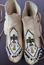 Vintage leather beaded for sale  Denver