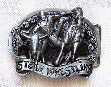 Gürtelschnalle steer wrestlin gebraucht kaufen  Albstadt