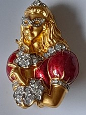 Brosche swarovski riginal gebraucht kaufen  Münster