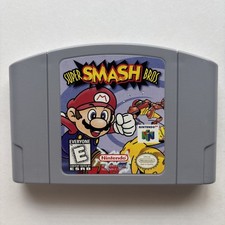 Super Smash Bros Nintendo 64 N64 autêntico limpo testado funcionando etiqueta vermelha 1º comprar usado  Enviando para Brazil