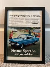 Vauxhall firenza original for sale  NEWTON AYCLIFFE