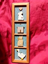 Wall ornament wooden for sale  ST. AUSTELL
