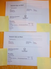 Vorzugskarten rusalka . gebraucht kaufen  Wuppertal