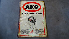 Ako elektrozaun werbung gebraucht kaufen  Friedrichskoog