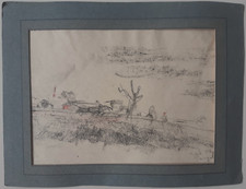 Petit dessin ancien d'occasion  Perros-Guirec