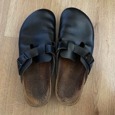 Birkenstock boston black for sale  OLNEY