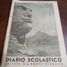 Raro diario scolastico usato  Castiglion Fiorentino