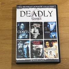 Midnight Horror Collection: Deadly Games - 6 Movies (DVD, 2011, 2-Disc Set) — comprar usado Midnight Horror Collection: Deadly Games - 6 Movies (DVD, 2011, 2-Disc Set) — comprar usado  Enviando para Brazil