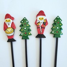 Christmas swizzle sticks for sale  Yarmouth