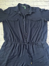 Macacão Lauren Ralph Lauren Feminino Azul Marinho Manga Longa Tamanho XL comprar usado  Enviando para Brazil