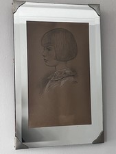 Antique pencil portrait for sale  MAIDENHEAD